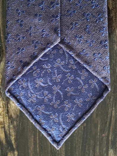 Hand-rolled Edges Ties Jacquard Silk