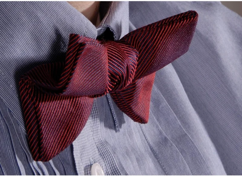 Pre-Tied Silk Bow Tie
